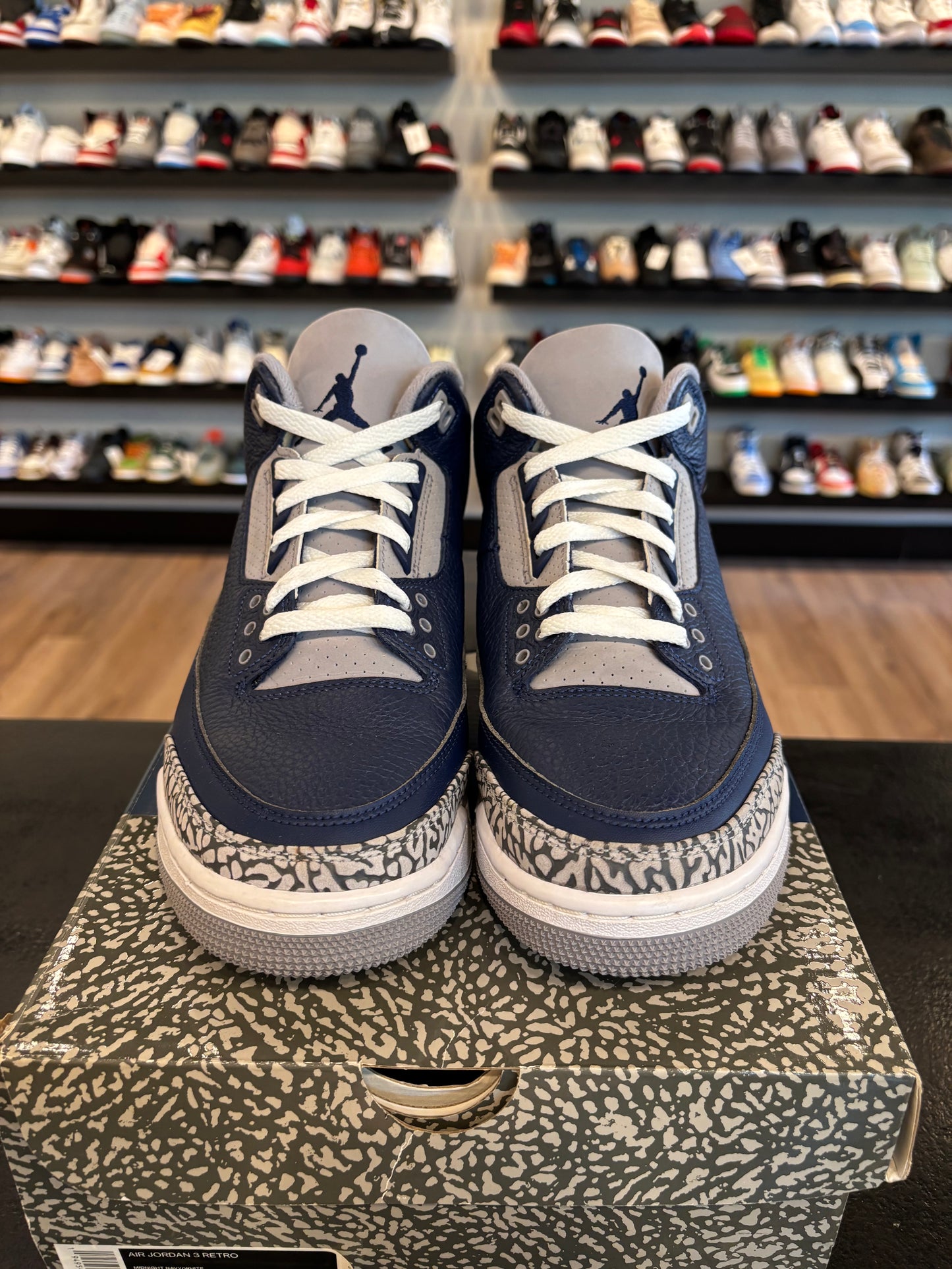 Jordan 3 Georgetown Size 9 Pre-Owned