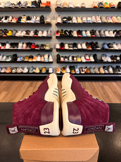 Jordan 12 Bordeaux Size 12 Pre-Owned (No Box)