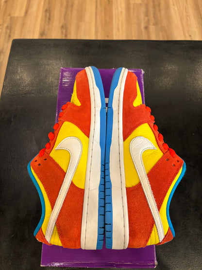 Nike SB Dunk Low Bart Simpson Size 7.5 Pre-Owned