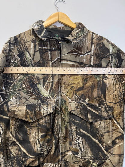 Bass Pro Camo Jacket Size Large Vintage