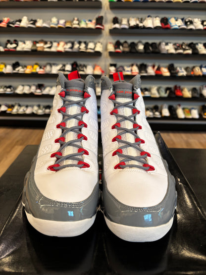 Jordan 9 Fire Red Size 12 Pre-Owned