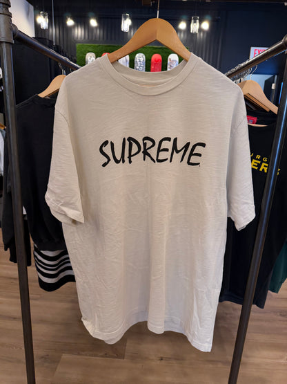Supreme FTP White Tee Size XL Pre-Owned
