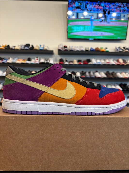 Nike Dunk Low Viotech Size 12 Pre-Owned (No Box)