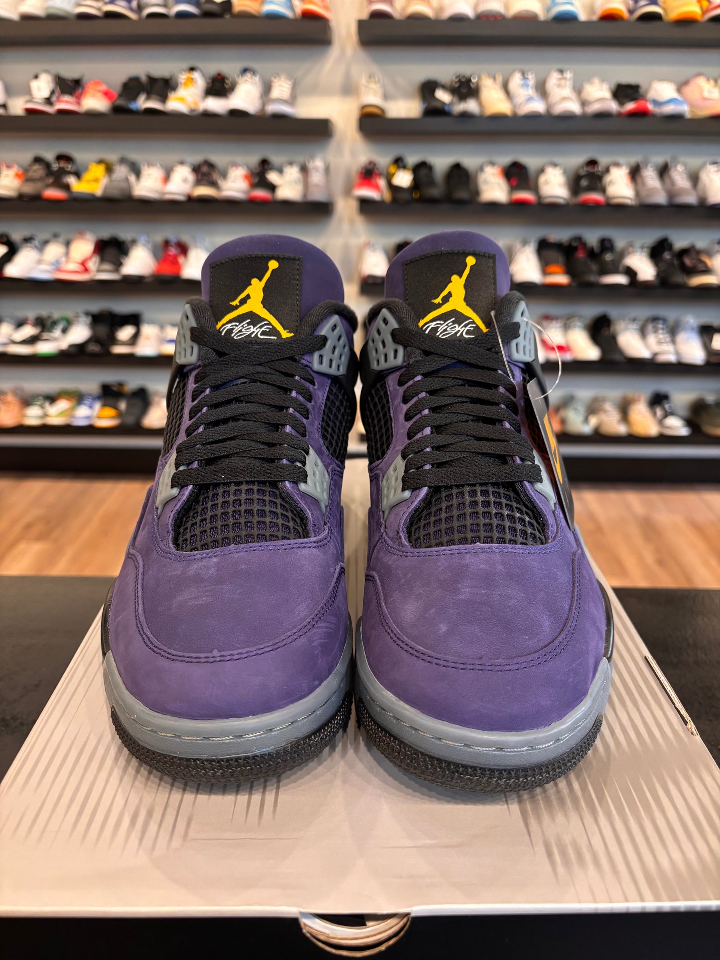 Jordan 4 Lakers Size 10.5 Brand New