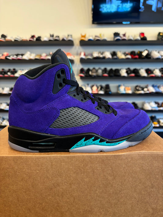 Jordan 5 Alternate Grape Size 7.5 Pre-Owned (No Box)