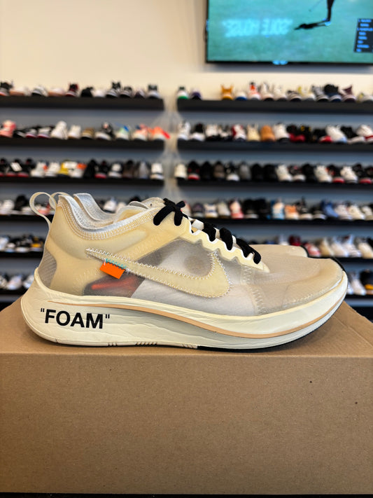 Nike Off-White Zoom Fly White Size 6.5 (8W) Pre-Owned