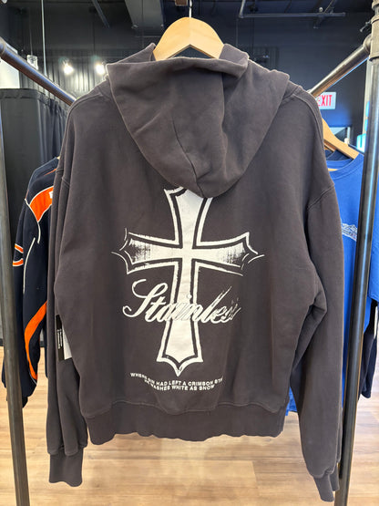 Ash Hooded Zip Up Size Medium Pre-Owned