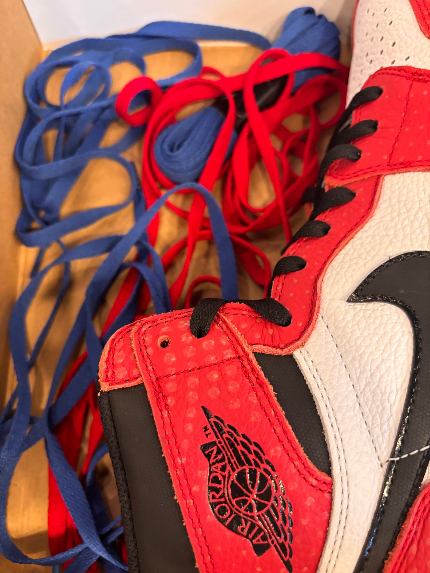 Jordan 1 SpiderMan Origin Story Size 11.5 Pre-Owned