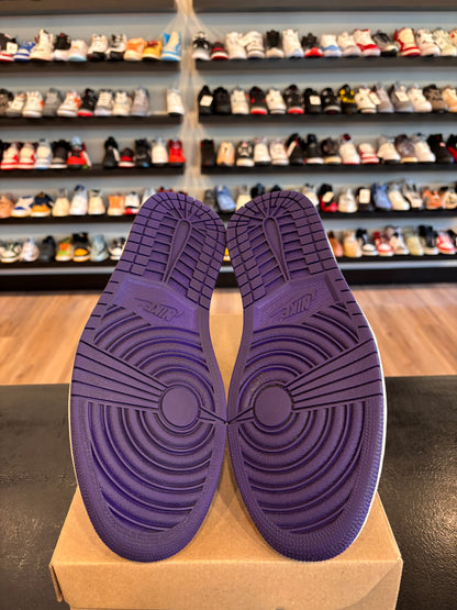 Jordan 1 Court Purple 1.0 Size 12 Pre-Owned (No Box)