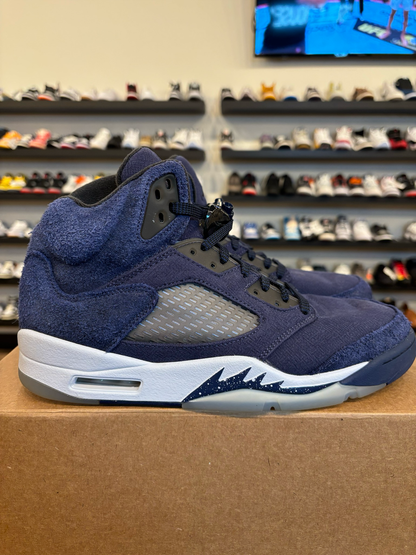 Jordan 5 Georgetown Size 9.5 Pre-Owned (No Box)
