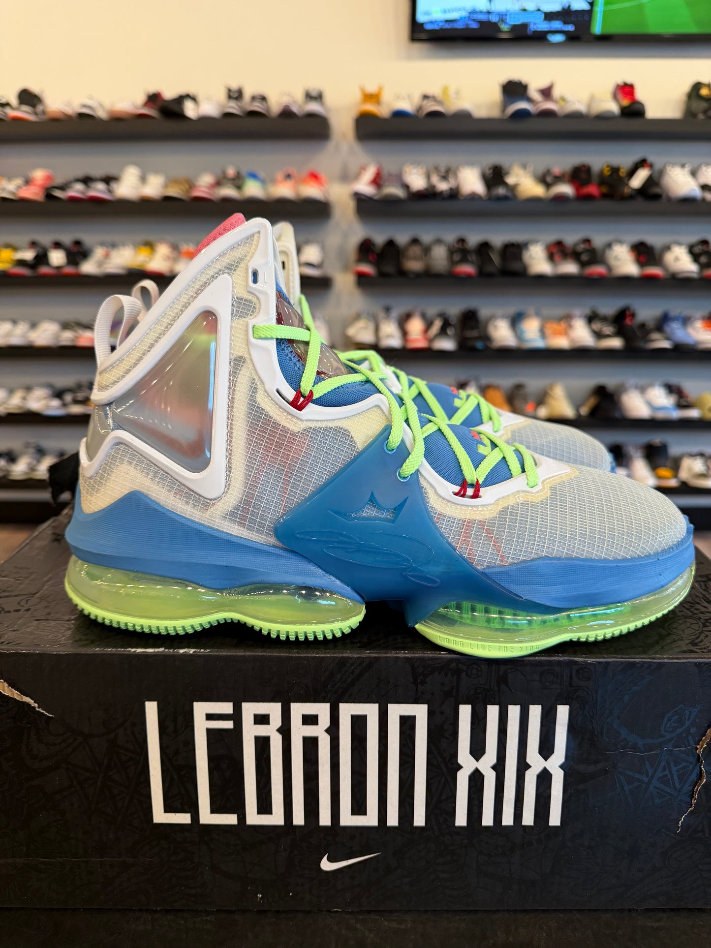 Nike LeBron 19 Dutch Blue Size 11 Brand New