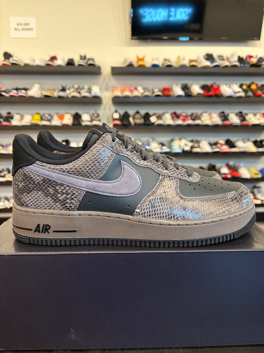 Nike Air Force 1 Low Off Noir Snakeskin Size 10.5 Brand New