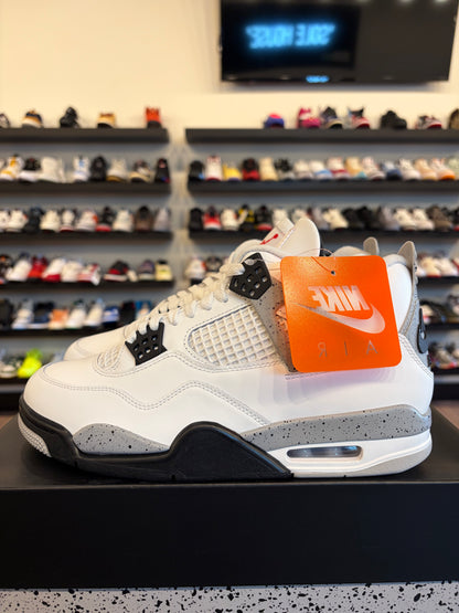 Jordan 4 White Cement 2025 Size 8.5 Brand New