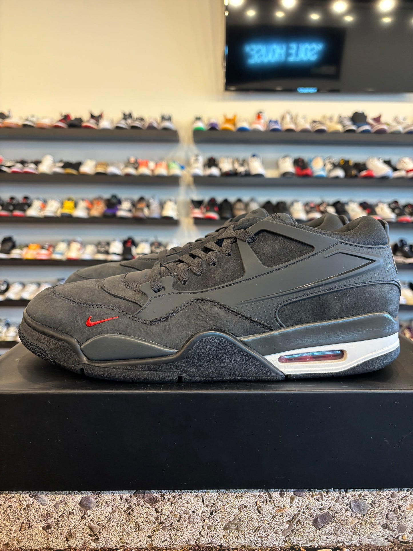 Jordan 4 RM Nigel Driveway Grey Size 12 Pre-Owned