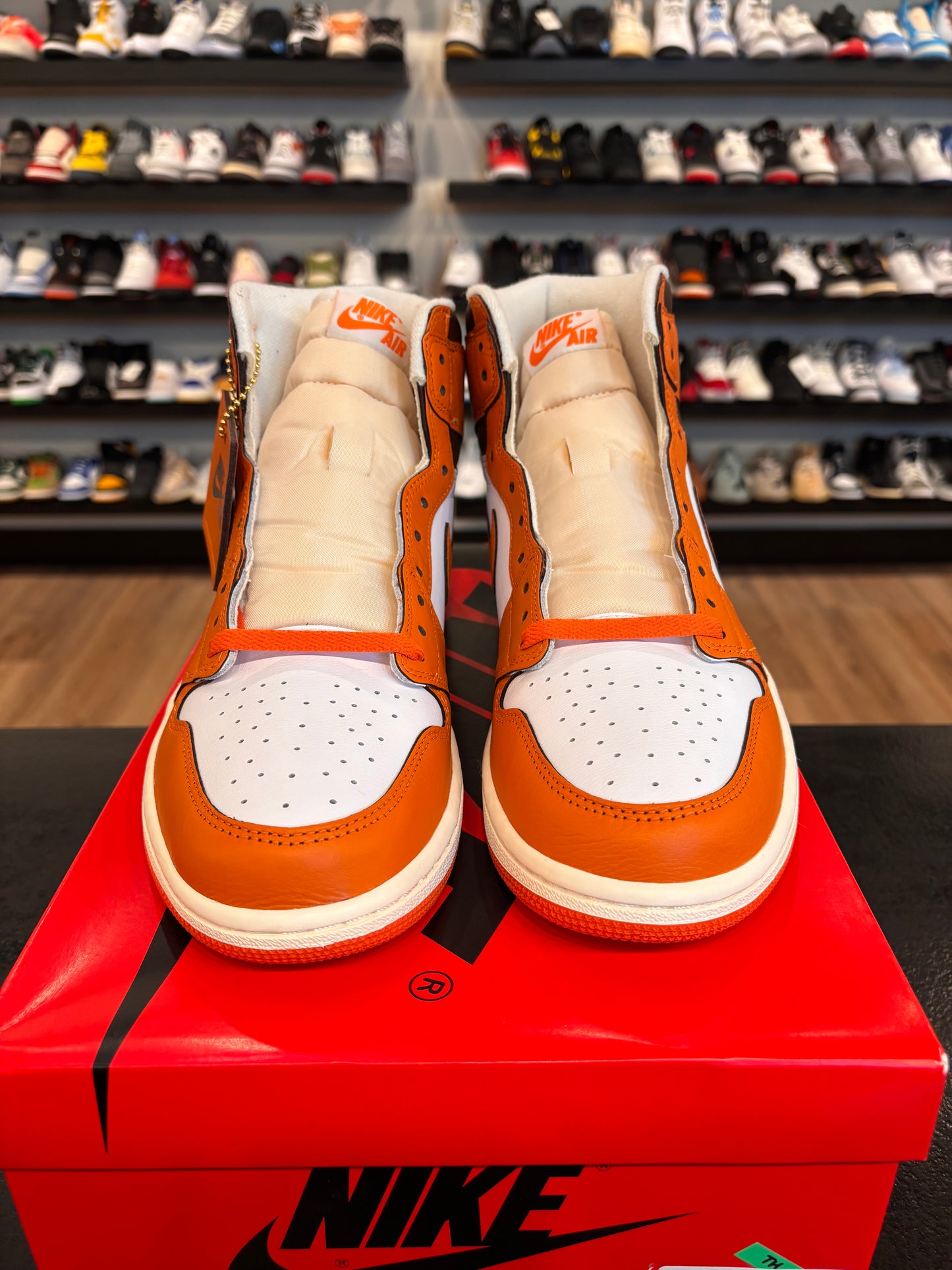 Jordan 1 Starfish Size 9 (10.5W) Brand New