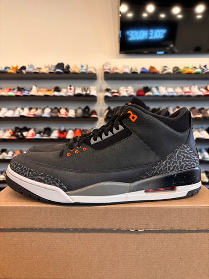 Jordan 3 Fear Size 13 Pre-Owned (No Box)