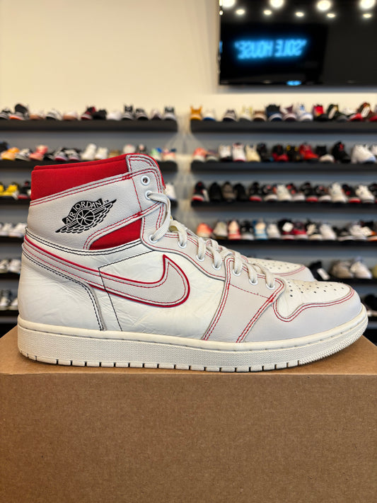 Jordan 1 Phantom Red Size 13 Pre-Owned (No Box)