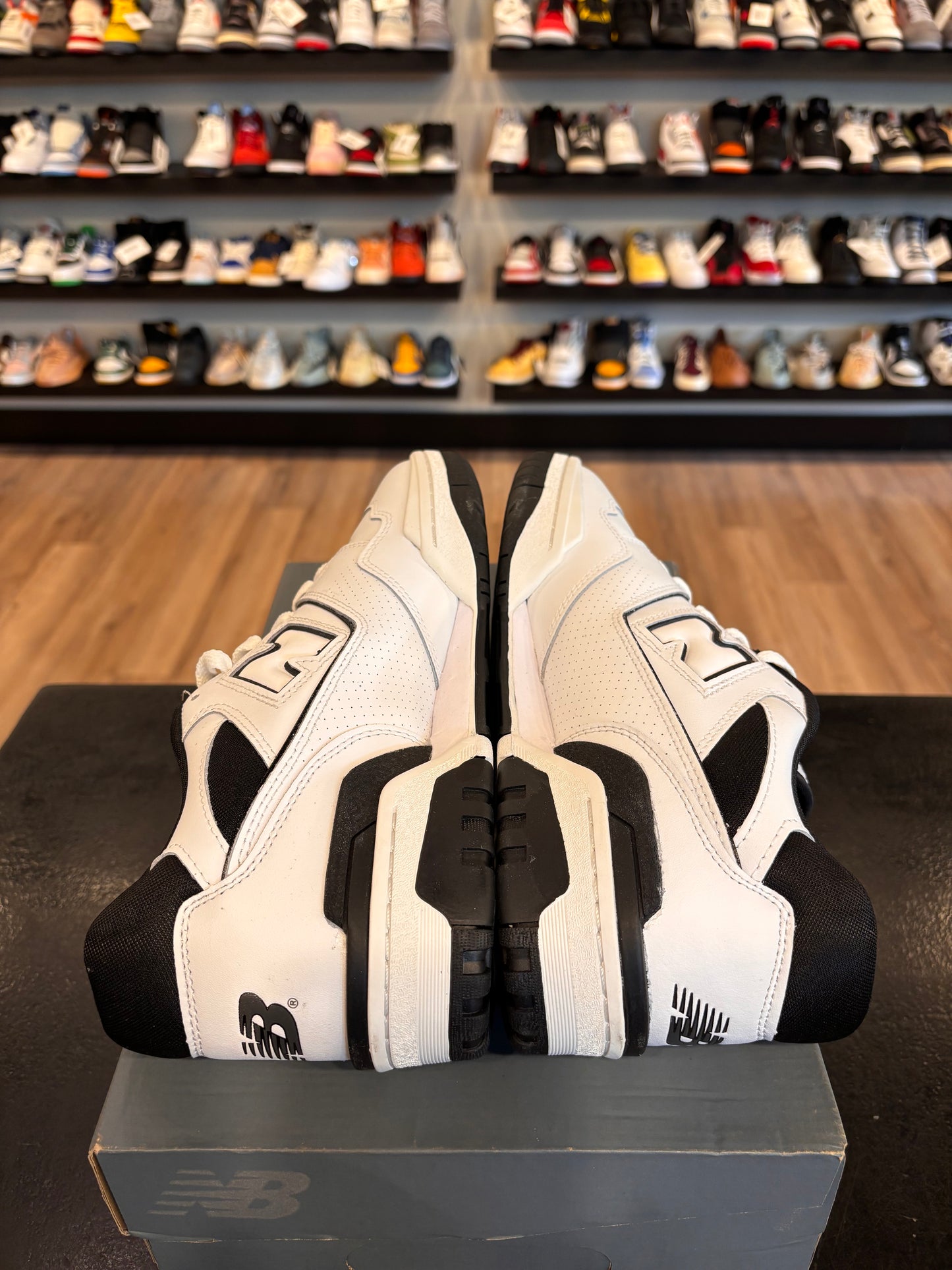 New Balance 550 White Black Size 10.5 Brand New
