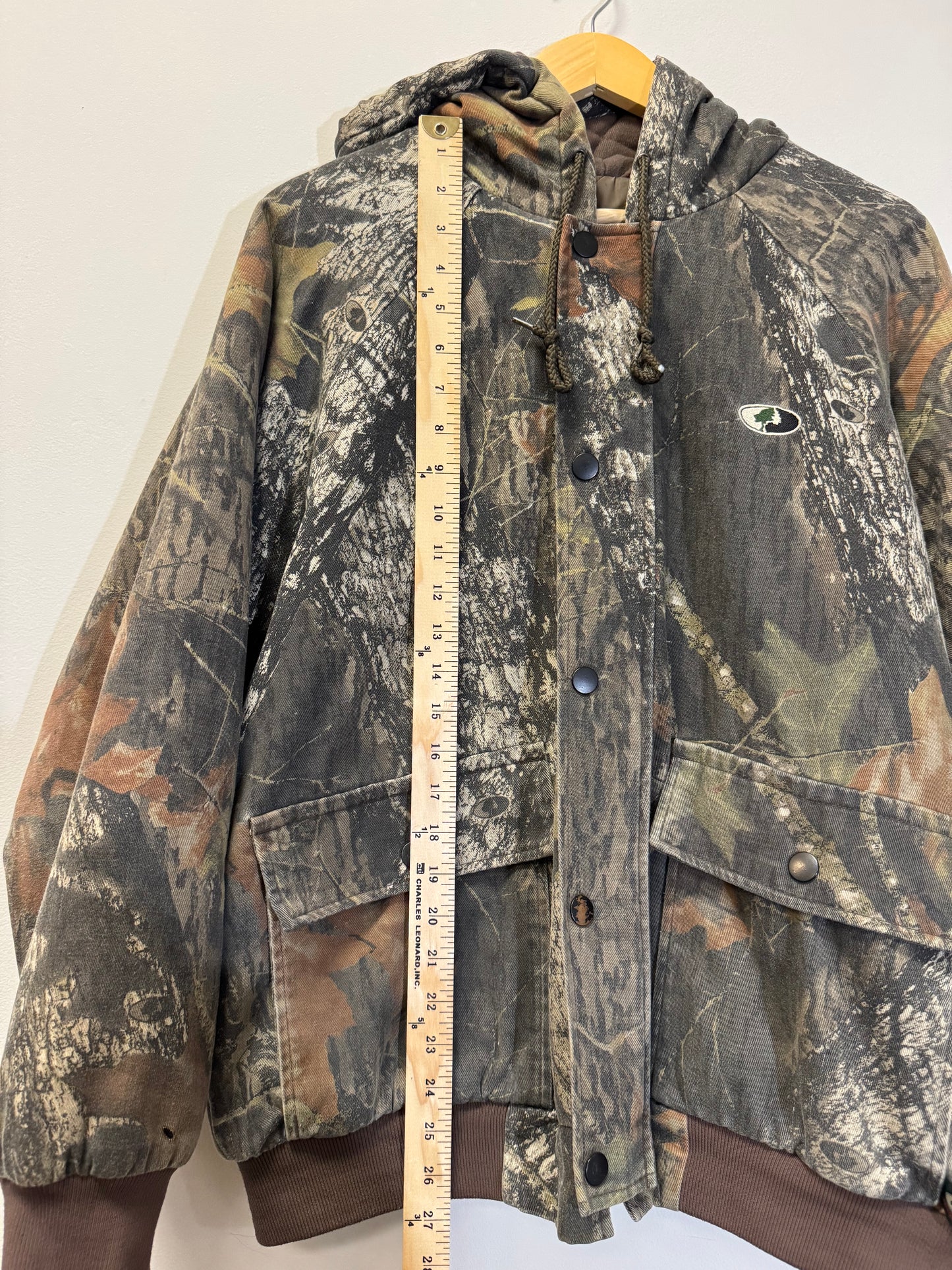 Mossy Oak Camo Jacket Size Medium Vintage