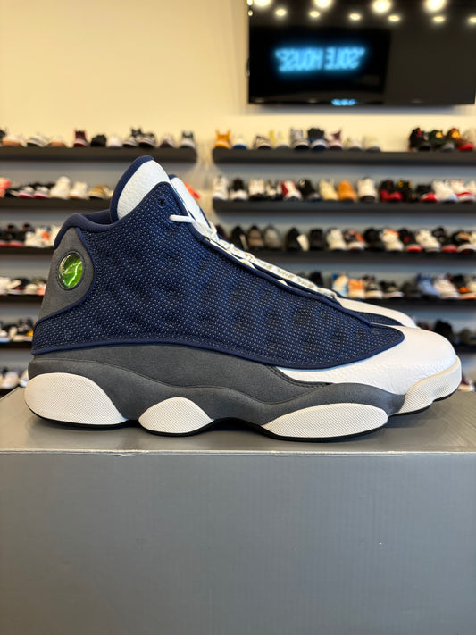 Jordan 13 Blue Flint Size 12 Pre-Owned