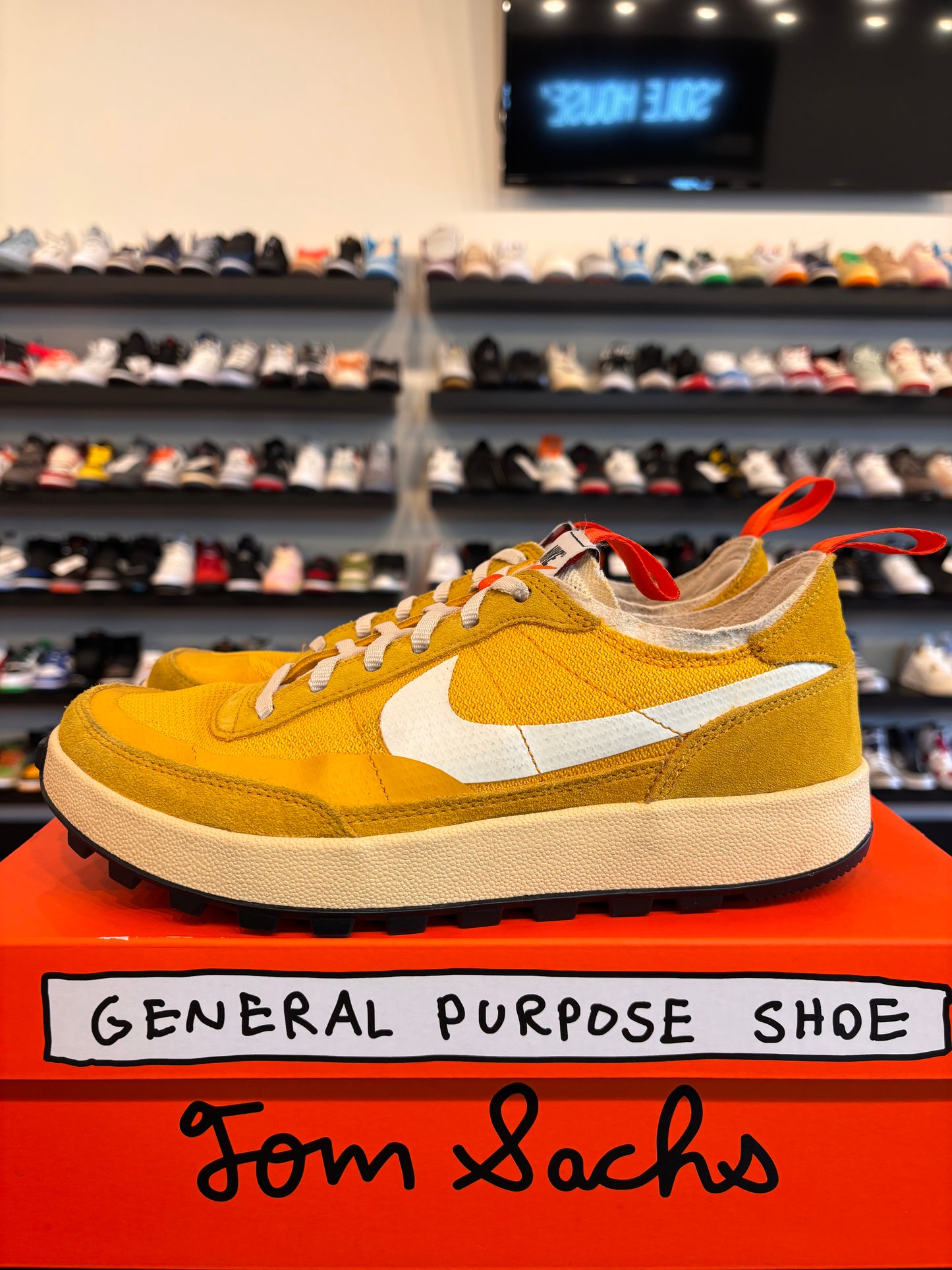 Nike Tom Sachs General Purpose Yellow Size 7.5 (9W) Pre-Owned