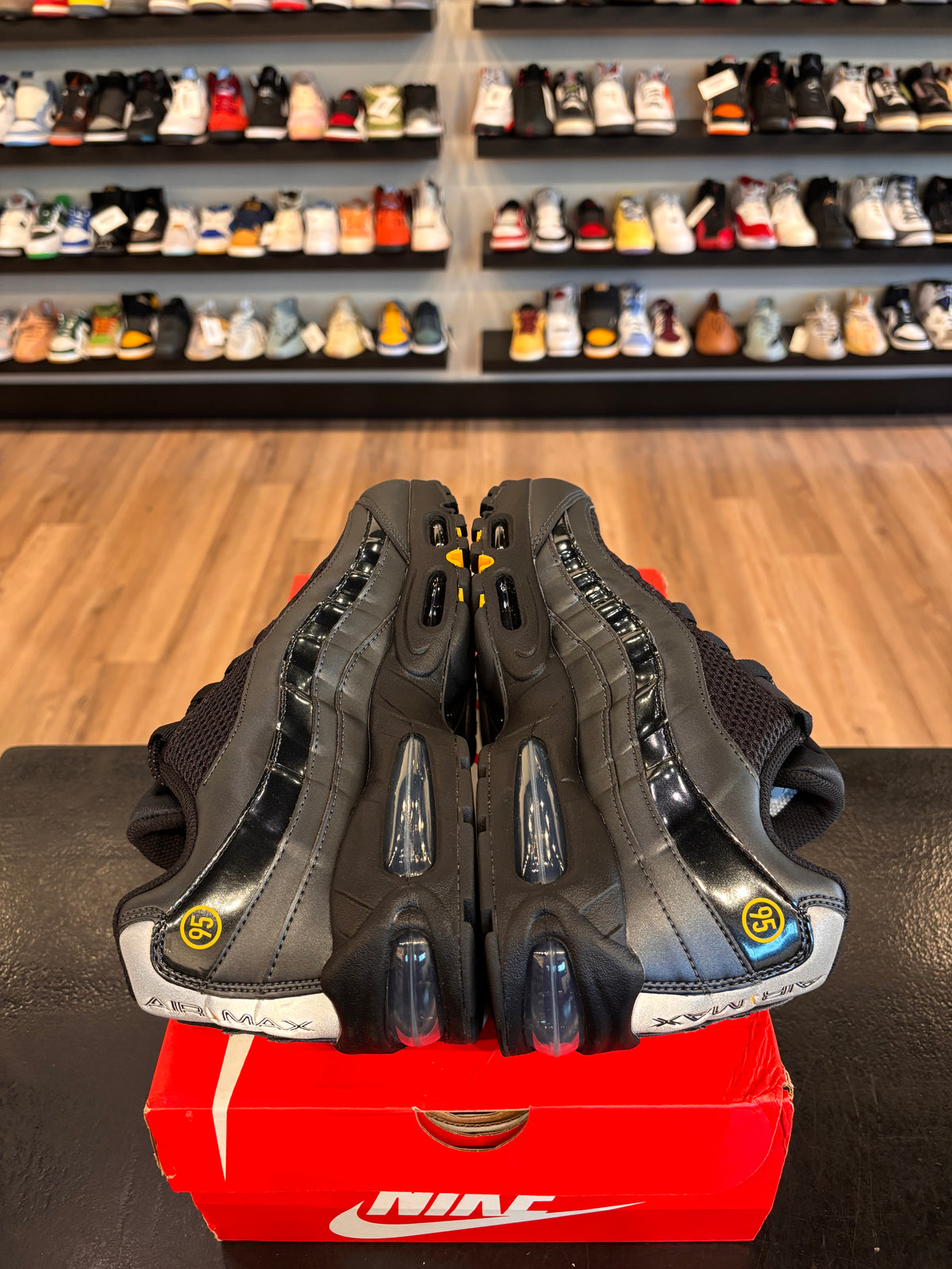 Nike Air Max 95 Big Bubble Total 90 Black Size 10 Brand New