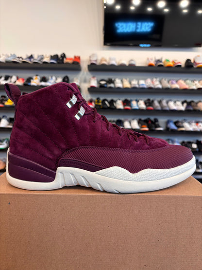 Jordan 12 Bordeaux Size 12 Pre-Owned (No Box)