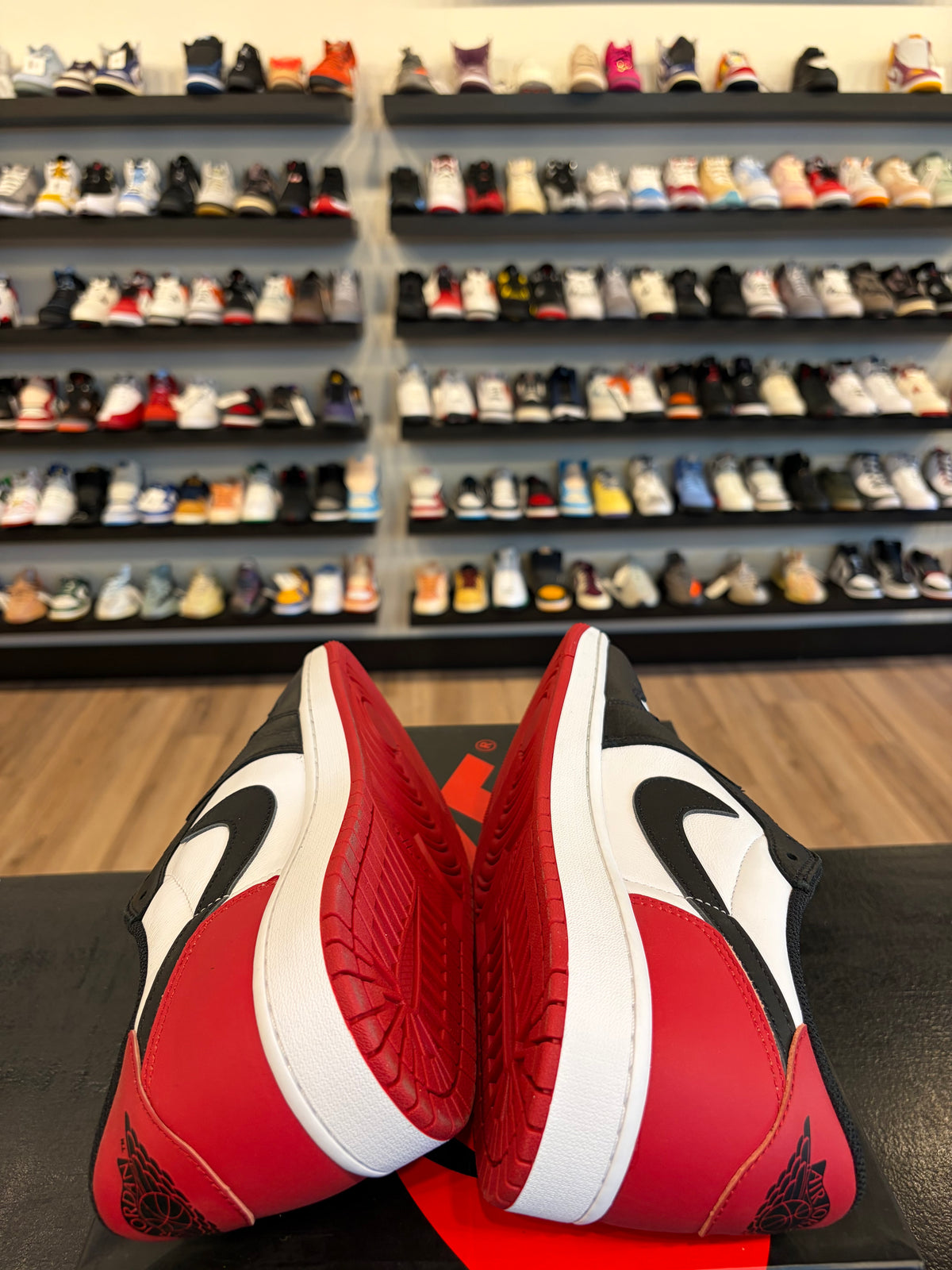 Jordan 1 Low Black Toe Size 13 Brand New
