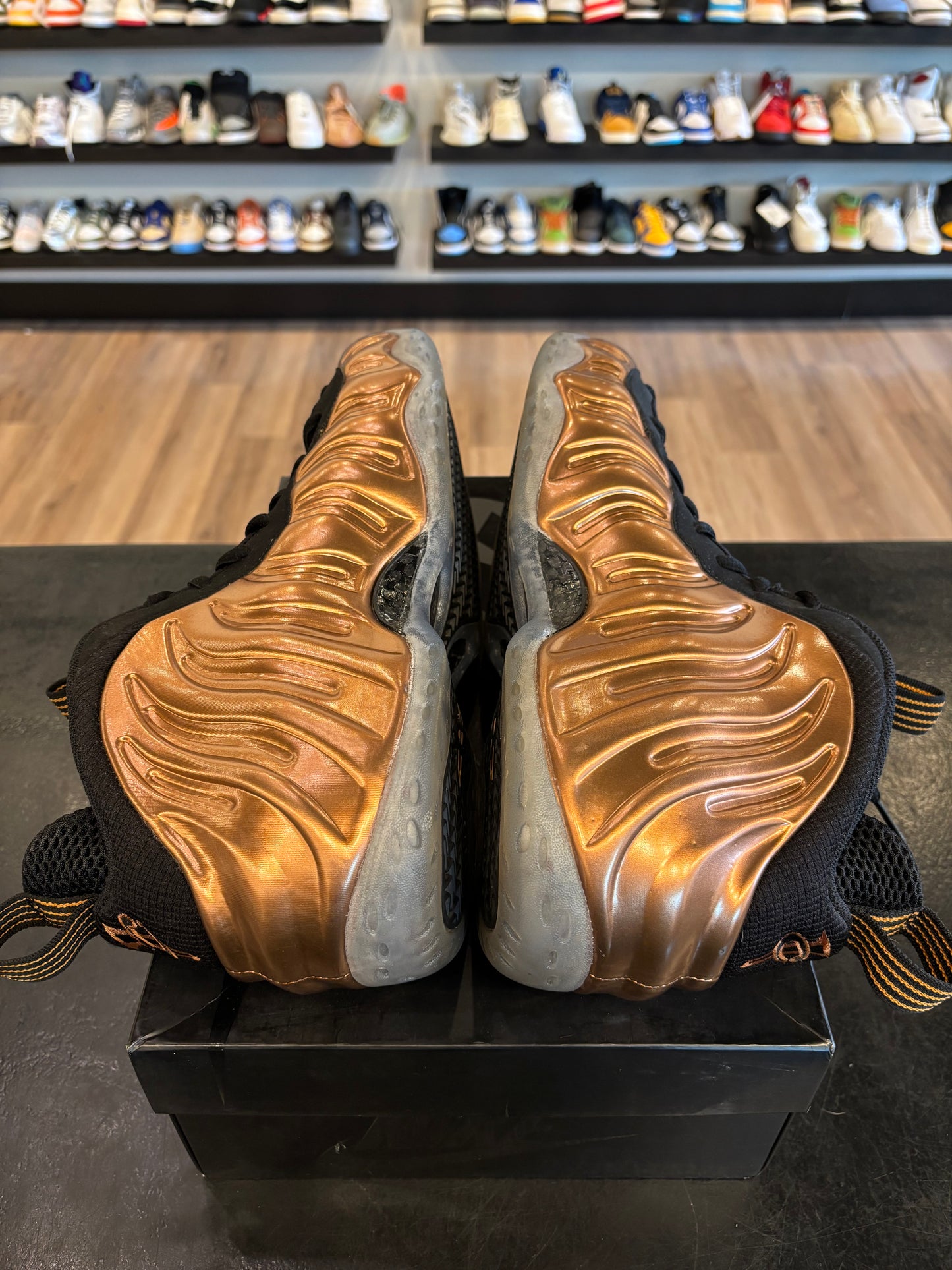 Nike Foamposite Copper 2017 Size 13 Pre-Owned
