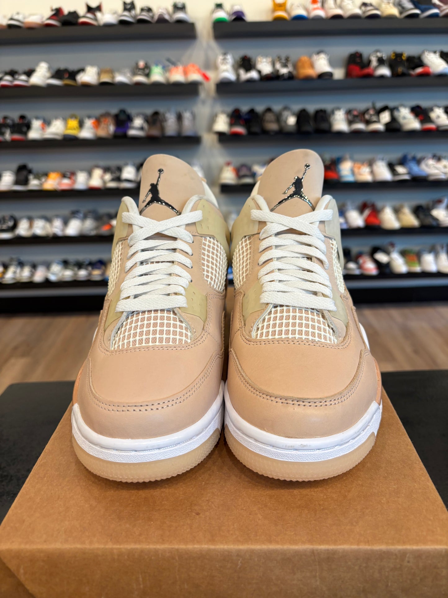 Jordan 4 Shimmer Size 8.5 (10W) Pre-Owned (No Box)