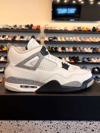 Jordan 4 White Cement 2025 Size 12 Pre-Owned