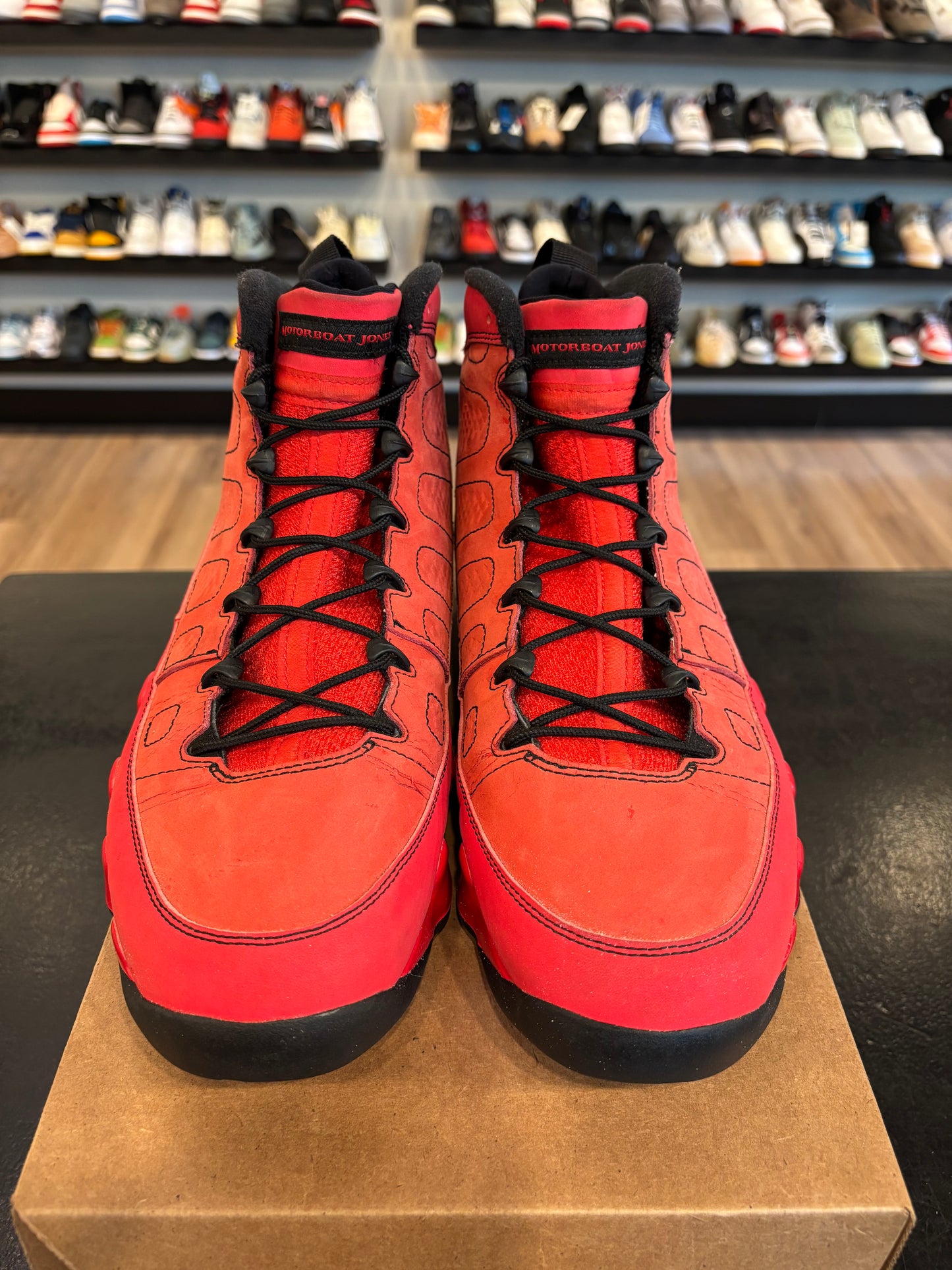 Jordan 9 Motorboat Jones Size 12 Pre-Owned (No Box)