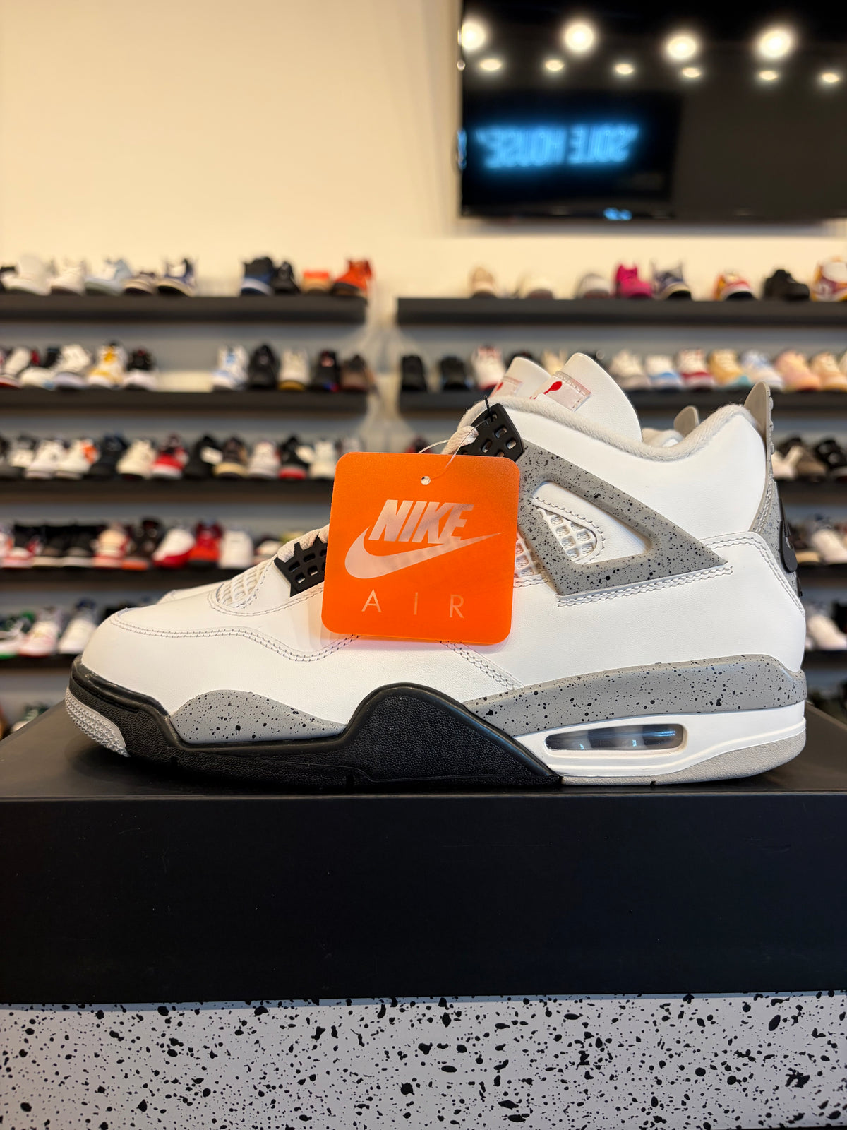 Jordan 4 White Cement 2025 Size 10 Brand New