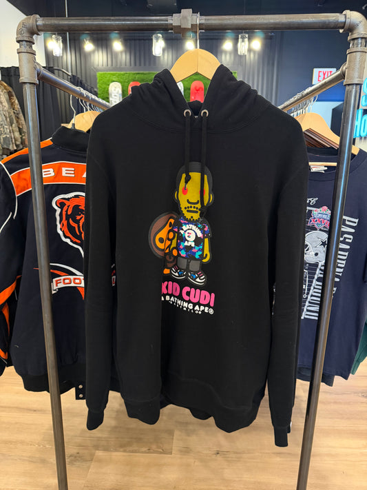 Bape Kid Cudi Hoodie Black Size XXL Pre-Owned