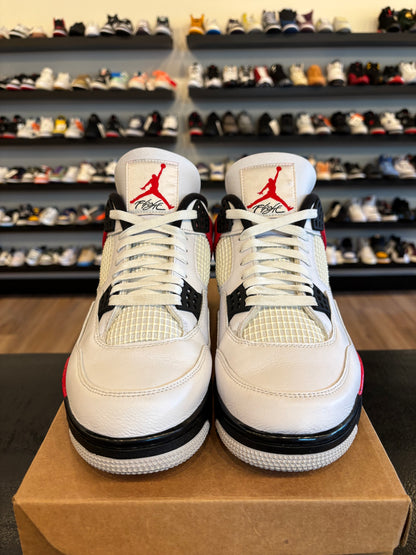 Jordan 4 Red Cement Size 11.5 Pre-Owned (No Box)