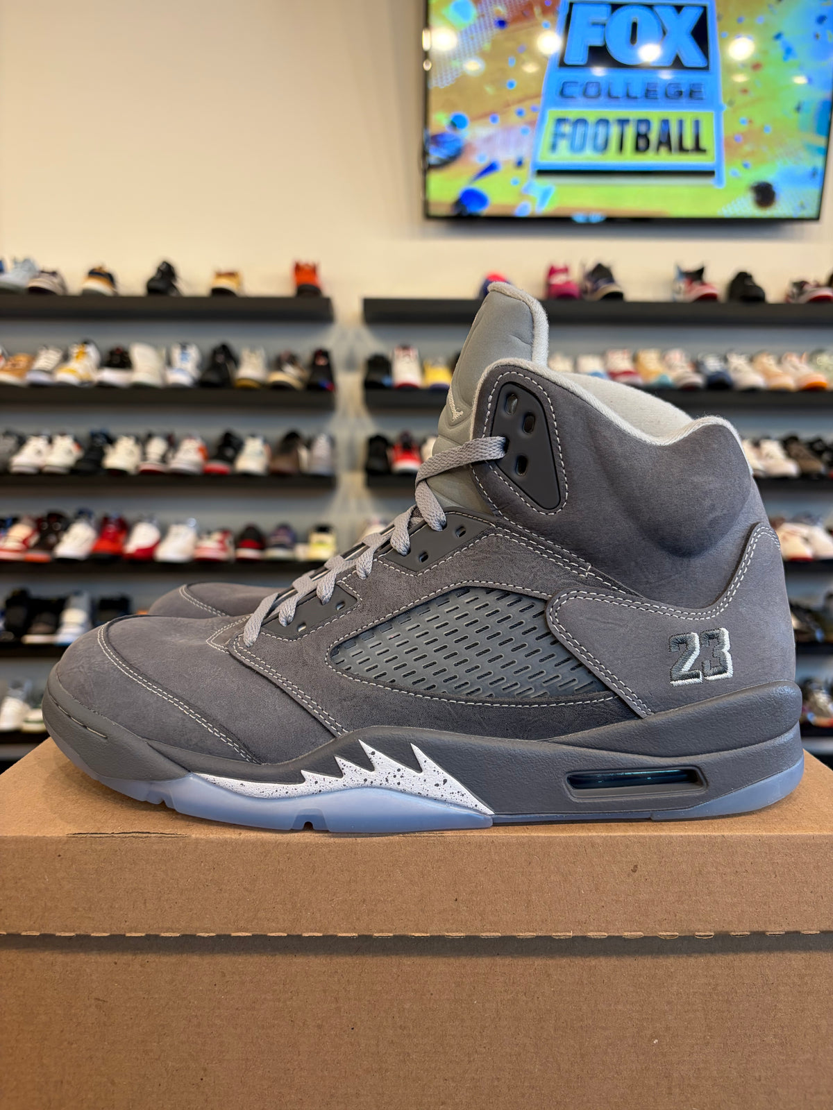 Jordan 5 Wolf Grey 2026 Size 12 Pre-Owned (No Box)