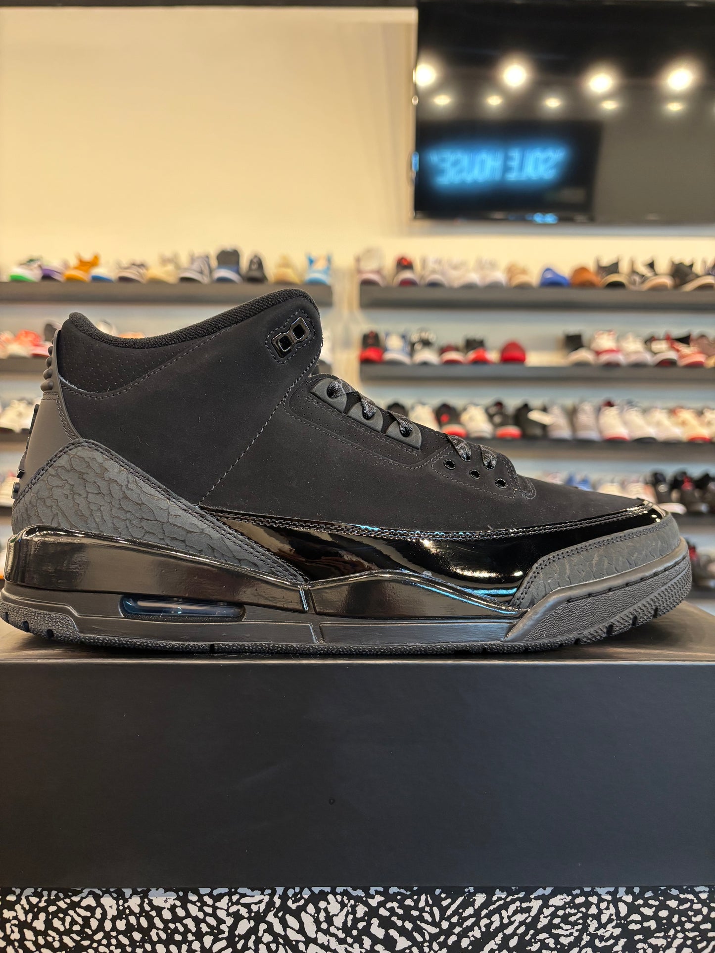 Jordan 3 Black Cat 2025 Size 14 Brand New