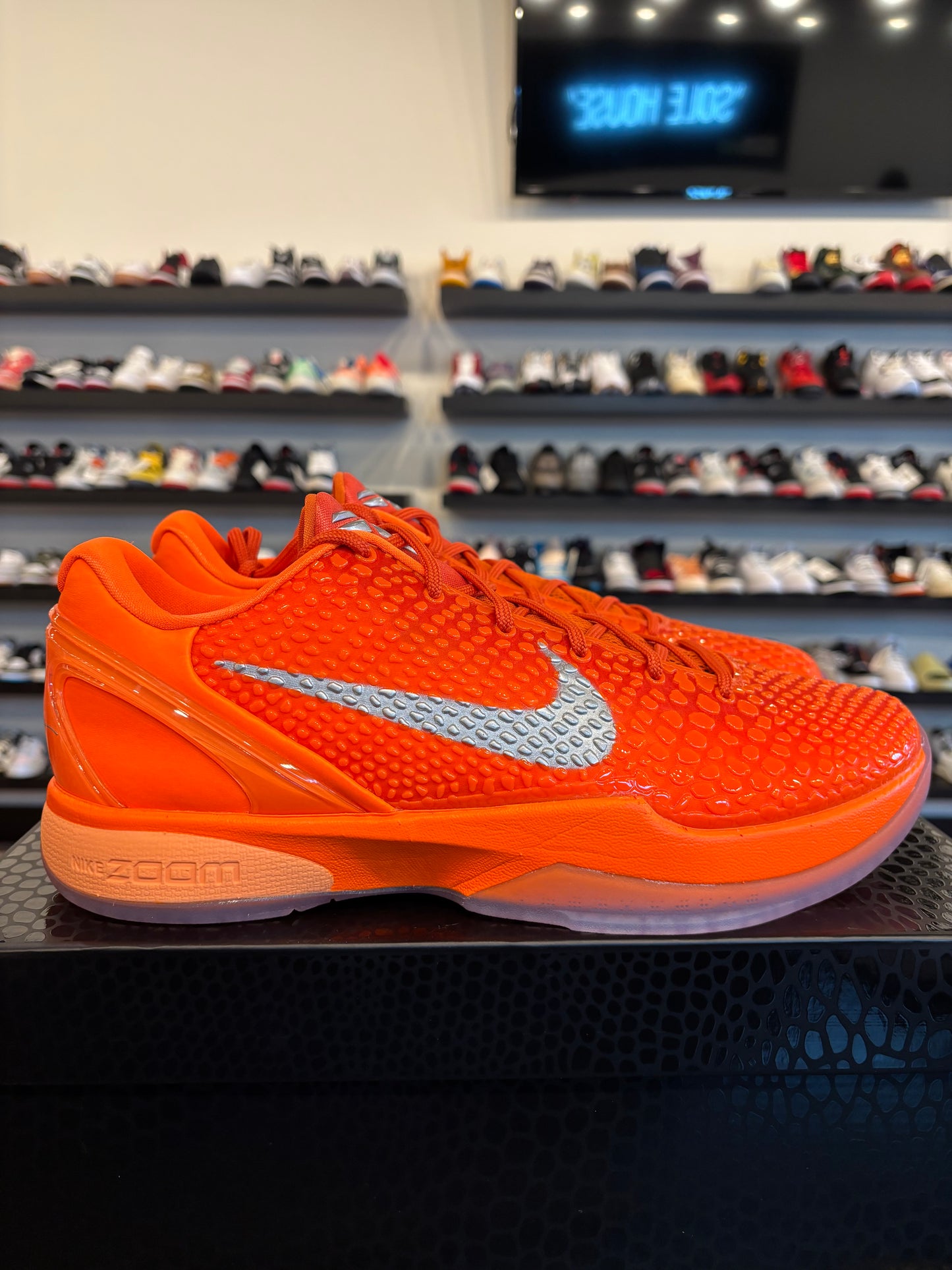 Nike Kobe 6 Protro Total Orange Size 12.5 Brand New