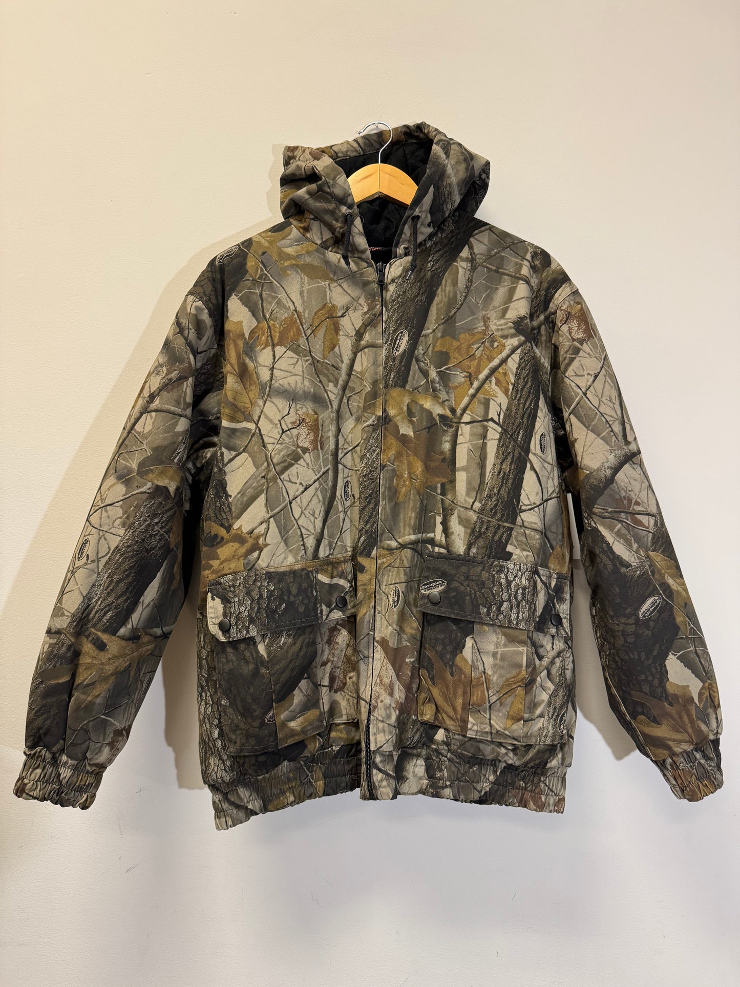 Camo Outfitter Ridge Jacket Size Medium Vintage