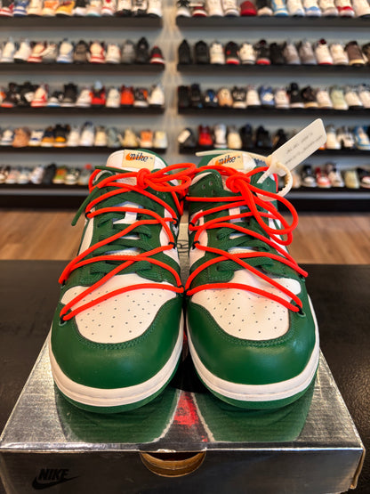 Nike Off-White Dunk Low Pine Green Size 11.5 Pre-Owned