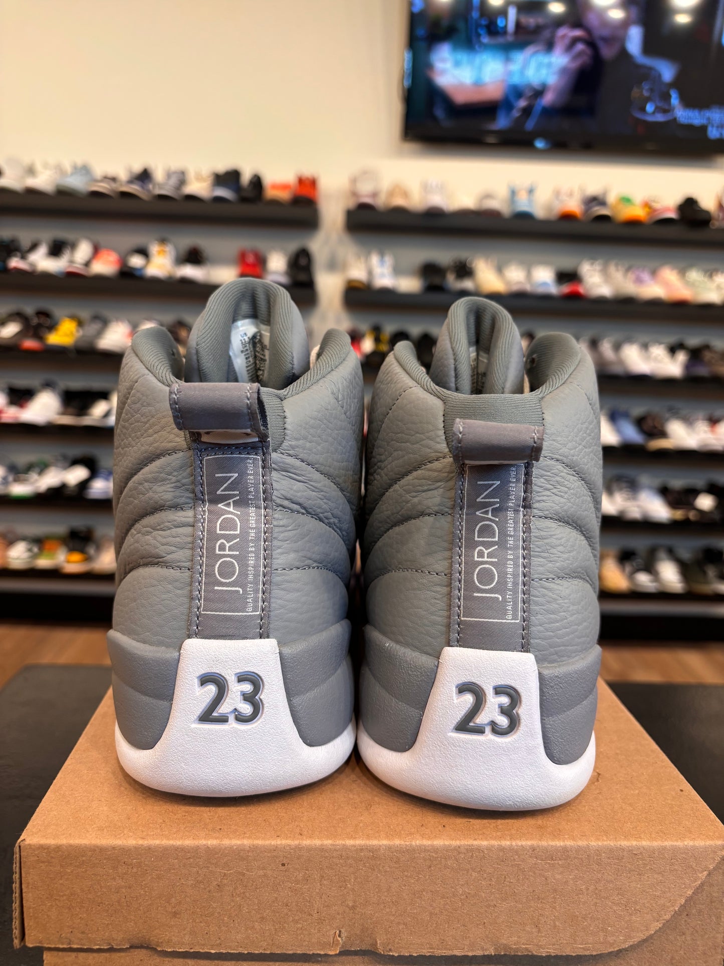 Jordan 12 Stealth Size 11.5 Pre-Owned (No Box)