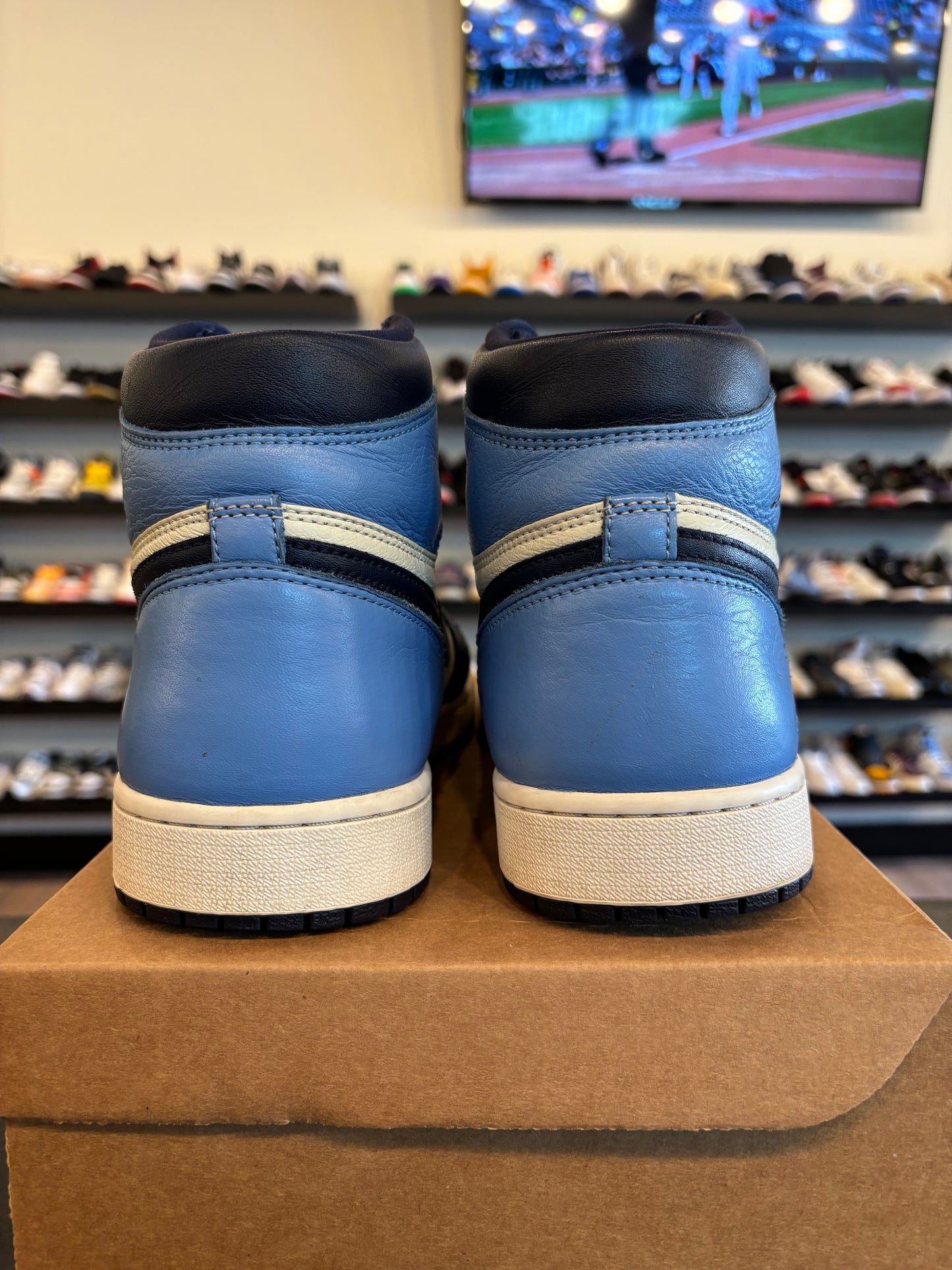 Jordan 1 Obsidian Size 12 Pre-Owned (No Box)