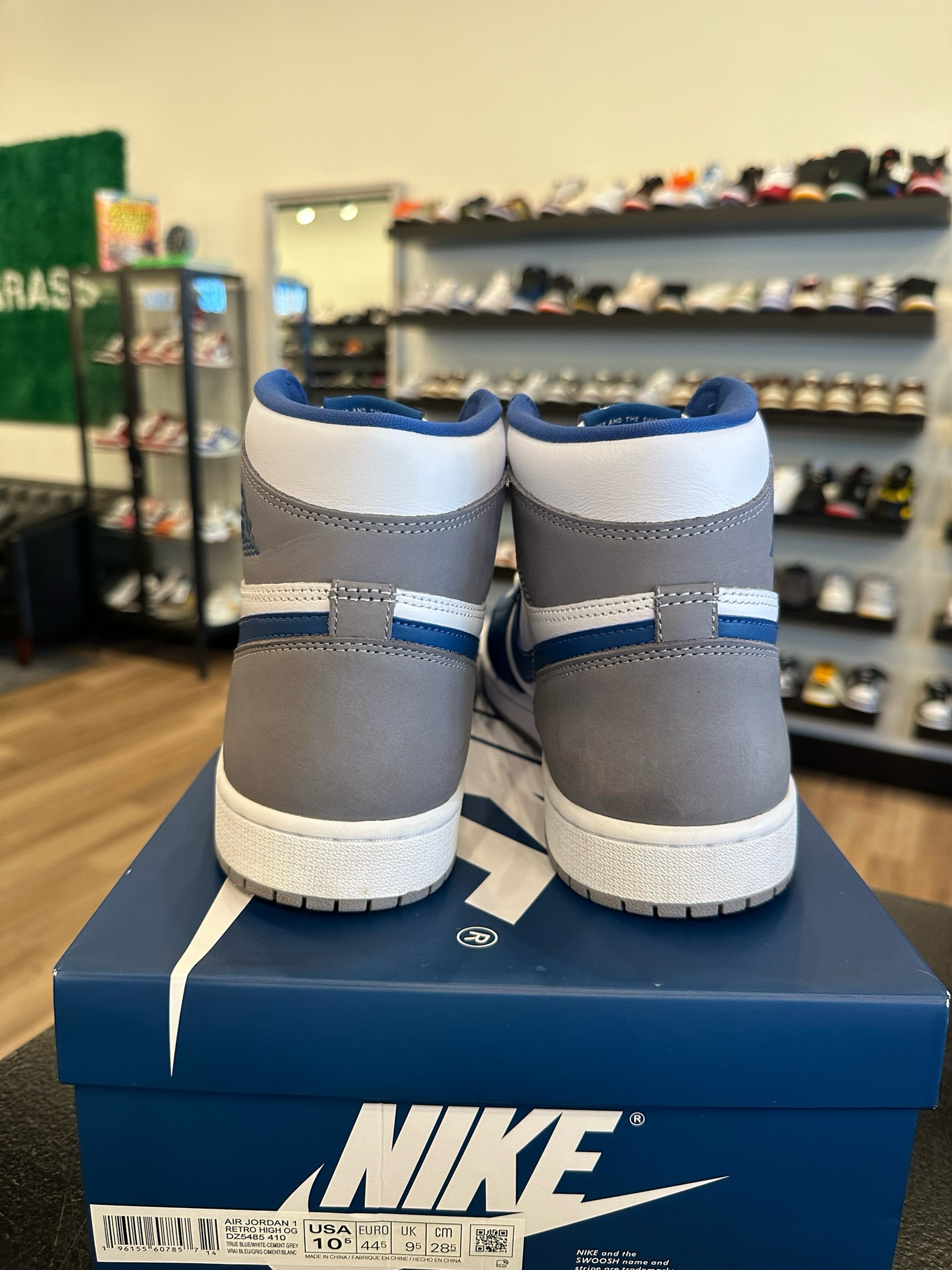 Jordan 1 True Blue Size 10.5 Pre-Owned