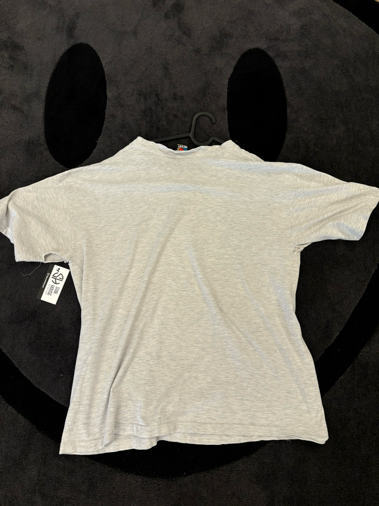 Disney Mickey Mouse Tee Grey Size XL Vintage