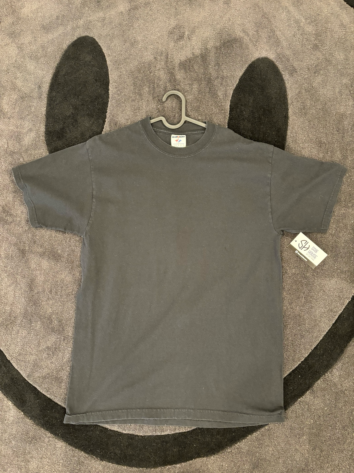 I.M.H Racing Tee Black Size Large Vintage