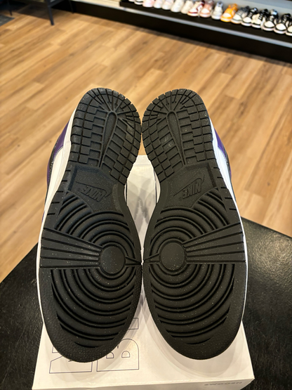 Nike Dunk Low By You Purple Toe Size 10 Pre-Owned