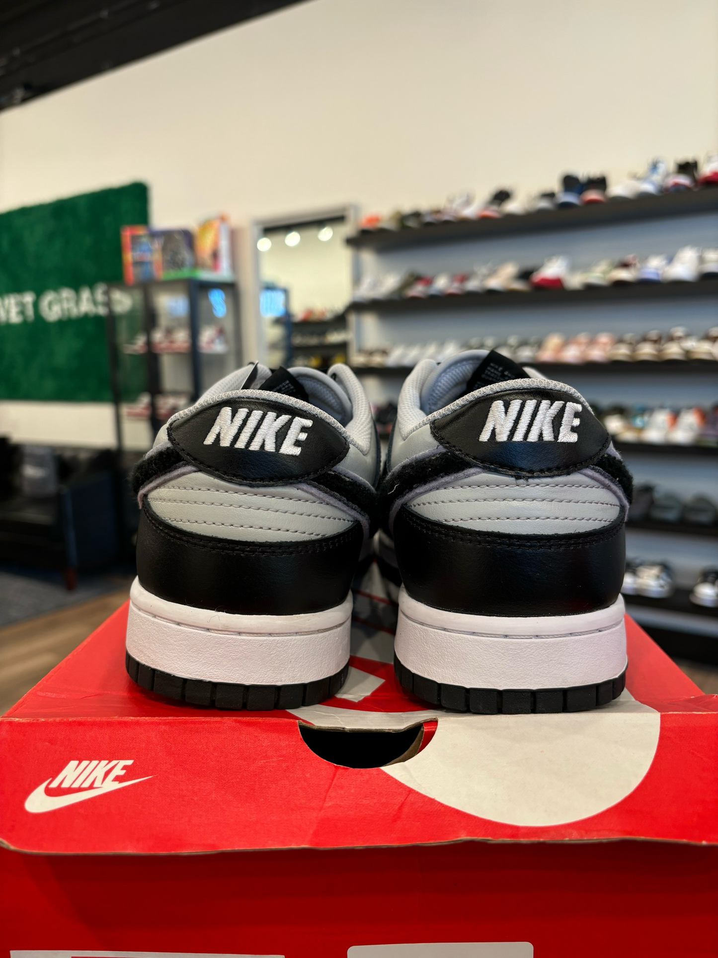 Nike Dunk Low Chenille Grey Size 11 Pre-Owned
