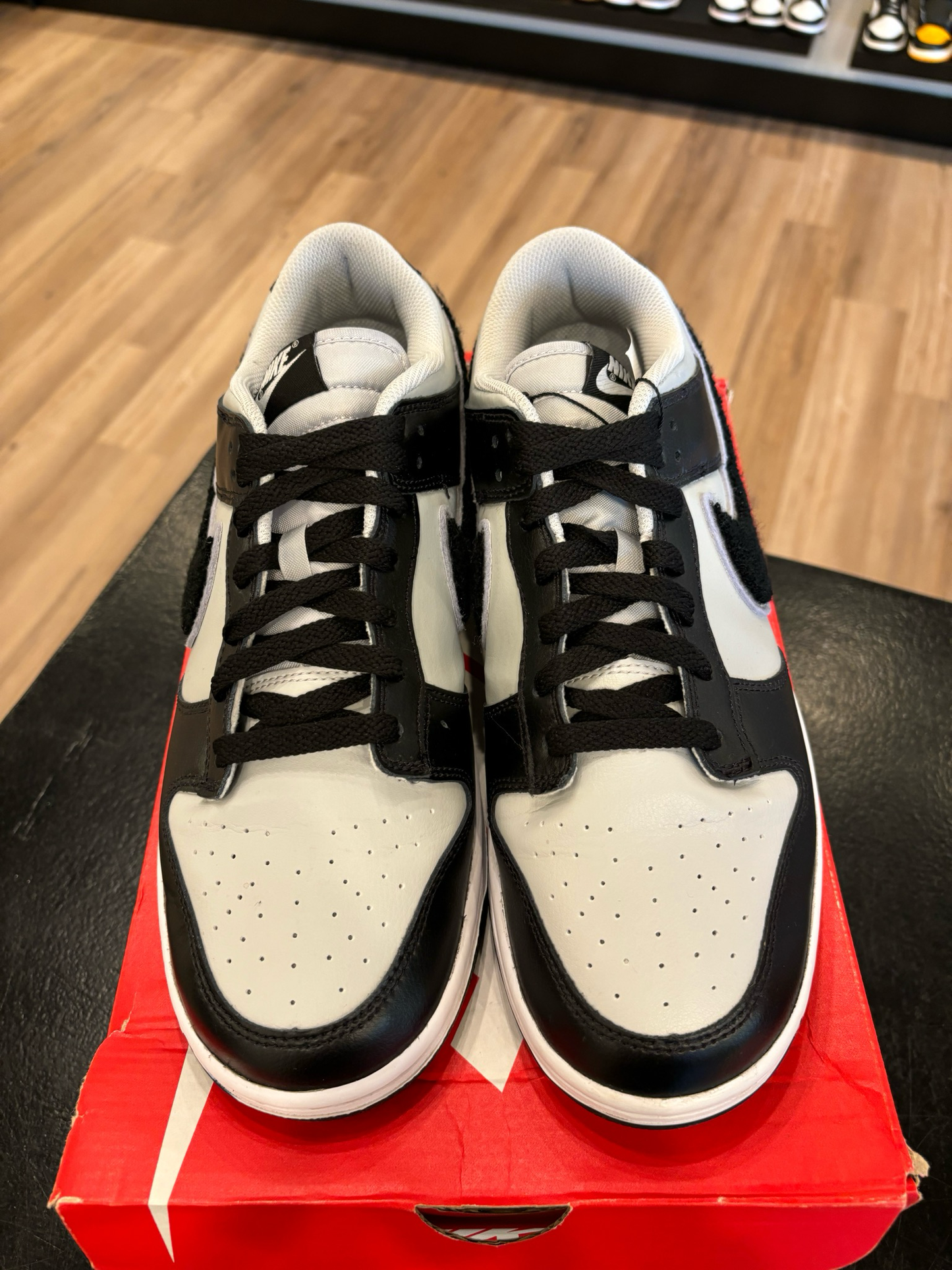 Nike Dunk Low Chenille Grey Size 11 Pre-Owned