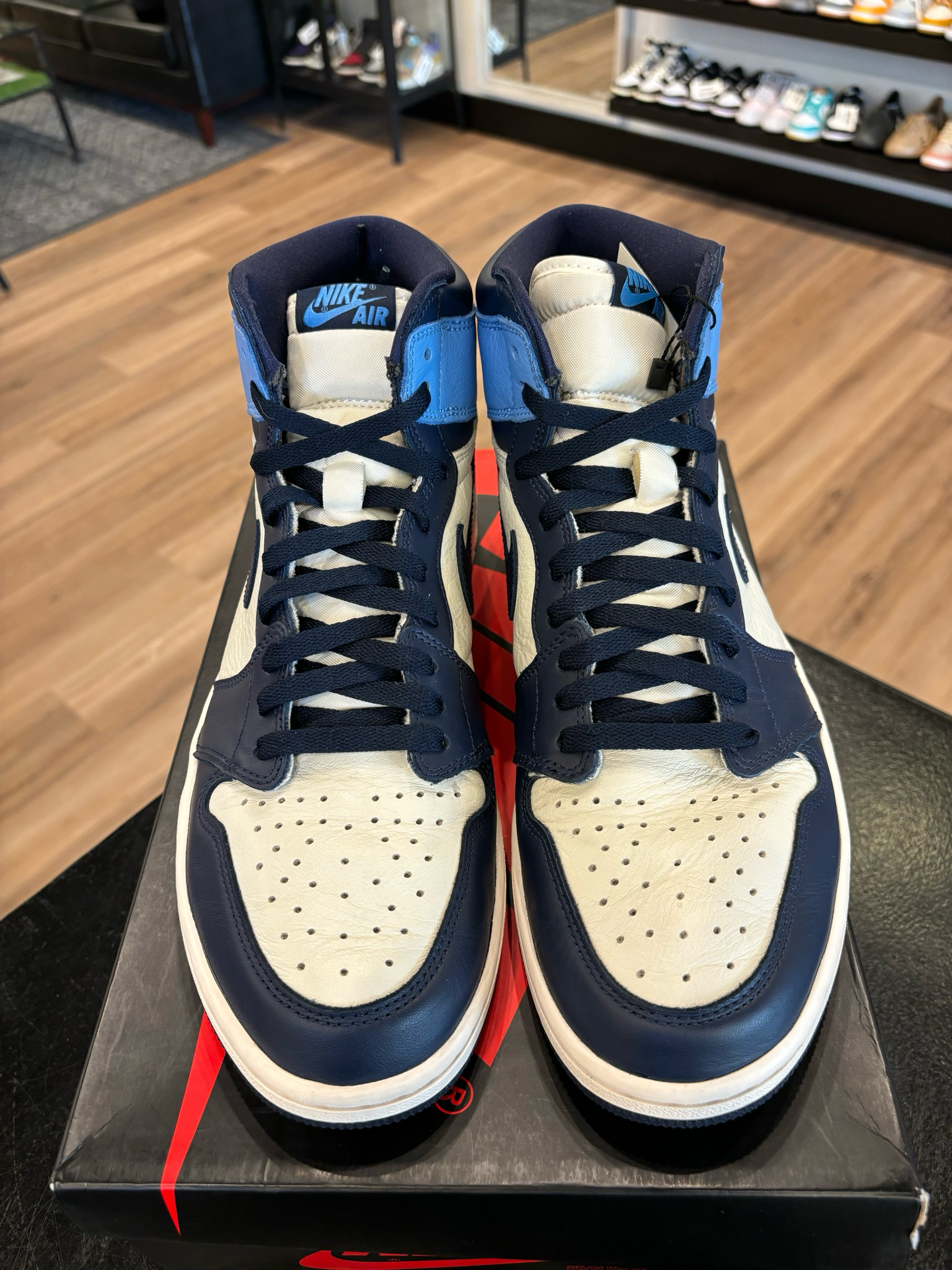 Jordan 1 Obsidian Size 12 Pre-Owned (C)
