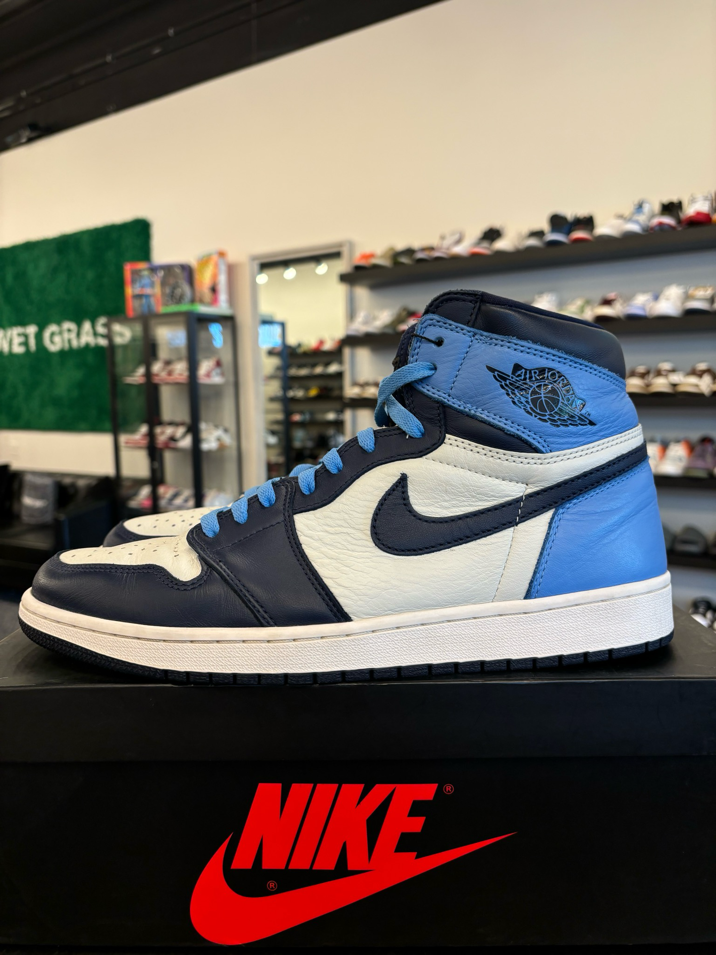 Jordan 1 Obsidian Size 12 Pre-Owned (B)